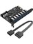 Pvu3-7u Usb3.0 Genişletme Kartı Masaüstü Bilgisayar Pcı-E Genişletme Kartı 1 Sürükle 7 Kasa Genişletme (Yurt Dışından) 4
