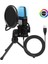 SF666R Usb'li Mikrofon Rgb Kondansatör Mikrofon Oyun Mikrofonu Podcast Kayıt Stüdyosu Akışı Dizüstü Masaüstü Bilgisayar (Yurt Dışından) 3