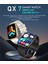 Qx7 Akıllı Çağrı Izle 1.8 Inç Tft 240X280 Piksel Bluetooth 5.0 Kalp Hızı Sağlık Izleme IP67 Akıllı Saat Bej Altın (Yurt Dışından) 2