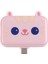 Şirin USB Hub Tip C - Uyumlu Usb3.0 Pd 60W Şarj Aleti Akıllı Telefonlar Için Çoklu Splitter Adaptör Dock'u (Pembe 3h) (Yurt Dışından) 2