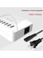 40W USB Çoklu Bağlantı Noktası Şarj Cihazı Hızlı Şarj Şarj Cihazı Hub 8 Bağlantı Noktalı Hızlı Şarj Şarj Cihazı Şarj Masaüstü Şarj Ünitesi Abd Tak Beyaz (Yurt Dışından) 2