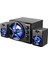 Bluetooth Sürümü Siyah D-215 Masaüstü Mini Hoparlör Dizüstü Cep Telefonu 2.1 Subwoofer Masaüstü Kablosu Bilgisayar Ses (Yurt Dışından) 3