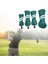 Golf Baş Örtüleri Seti Golf Baş Örtüleri Etiketli Su Geçirmez Kapaklar Driver Woods Green (Yurt Dışından) 4