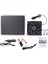 Güneş Paneli Egzoz Fanı 20W 12V USB Güneş Enerjili Fan Açık IP65 Su Geçirmez Taşınabilir Vantilatör Egzoz Fanı (Yurt Dışından) 2