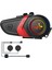 Lx3 Kask Bluetooth Kulaklık 1200 Mah Motosiklet Bt5.0 Kablosuz Eller Serbest Çağrı Stereo Sıkışma Önleyici Su Geçirmez Kulaklık-A (Yurt Dışından) 1