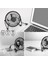 5W 5V Güneş Paneli Powered Fan, Mini Taşınabilir Havalandırma Soğutma Fanı 4-Inch USB Taşınabilir Fan Kamp Yat Köpek Evi Için (Yurt Dışından) 3