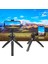 Çok Fonksiyonlu Taşınabilir Mini Braket Vlog Telefon Klipsli Canlı Sabitleyici Tripod Sabit Atış Anti-Sarsıntı Braketi, Mavi (Yurt Dışından) 2