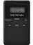 -101 Taşınabilir Mini Dab Dijital Radyo Dab+Fm Radyo Dijital Yayın Radyo Fm Alıcısı (Yurt Dışından) 4