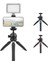Çok Fonksiyonlu Taşınabilir Mini Braket Vlog Telefon Klipsli Canlı Sabitleyici Tripod Sabit Atış Anti-Sarsıntı Braketi, Siyah (Yurt Dışından) 5