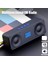 Taşınabilir Fm Radyo Kablosuz Bluetooth 5.0 Tws Hoparlör Mini Mp3 Müzik Çalar Desteği Tf Kart U Disk USB Şarj Radyo-A (Yurt Dışından) 4