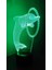 Eifel 3D Gece Lambası LED Illusion Lamba Başucu Des Dolphin Through Ring (Yurt Dışından) 1