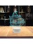 , Spor 3D LED Masa Lambası, Golf Oyuncusu Merhaba 8" x 10" Beyaz Taban Gemi Kadırga Yelken Sailor Marine (Yurt Dışından) 3
