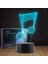 Unicorn Lamba 3D Görsel Unicorn LED Gece Lambası Touc Müzik Notası (Yurt Dışından) 1
