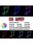 Unicorn Lamba 3D Görsel Unicorn LED Gece Lambası Touc Müzik Notası (Yurt Dışından) 3