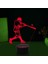 3D Beyzbol Oyuncusu Gece Lambası LED Dokunmatik Anahtar De (Yurt Dışından) 2