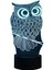 Baykuş 3D LED Lamba Sevimli Kawaii Karikatür 3D LED Hayvan (Yurt Dışından) 1