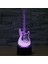 3D Elektro Gitar Gece Lambası Müzik Lambası (Yurt Dışından) 3