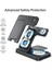 3 In 1 Kablosuz Şarj Cihazı 30W Katlanabilir Şarj Cihazları iPhone 14 13 12 11 Airpod Iwatch 7 6 Hızlı Şarj Yerleştirme Istasyonu (Yurt Dışından) 4