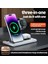 30W 3 In 1 Kablosuz Şarj Standı Pedi iPhone 14 13 12 Pro Max 11 x Hızlı Şarj Dock Istasyonu Apple Watch 8 7 6 (Yurt Dışından) 2