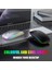 Bluetooth 5.0 Kablosuz USB Şarj Edilebilir Rgb Fare Bt5.2 Dizüstü Bilgisayar Pc Macbook Oyun Faresi 2.4 Ghz 1600 Dpı (Yurt Dışından) 2