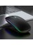 Bluetooth 5.0 Kablosuz USB Şarj Edilebilir Rgb Fare Bt5.2 Dizüstü Bilgisayar Pc Macbook Oyun Faresi 2.4 Ghz 1600 Dpı (Yurt Dışından) 4