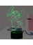 Stitch LED Gece Lambası Lilo Stitch 16 Renk 3D Ac (Yurt Dışından) 1