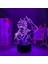 Genshin Impact Sükroz Lambası Oyun Işığı 3D LED Nigh 4 (Yurt Dışından) 1