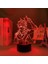 Genshin Impact Sükroz Lambası Oyun Işığı 3D LED Nigh 4 (Yurt Dışından) 5