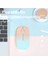Moda Degrade Renk Pembe Mavi 2.4g Kablosuz Fare Bilgisayar Fare Oyun Pc Dizüstü Için 1600 Dpi Sessiz Ergonomik Mause (Yurt Dışından) 4