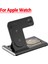 30W Katlanabilir Hızlı Kablosuz Şarj Standı iPhone 14 13 12 Pro Apple Samsung Izle 8 7 6 5 Airpod 3 In 1 Şarj Istasyonu Istasyonu (Yurt Dışından) 1