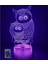 3D Baykuş Gece Lambası USB ile Çalışan Uzaktan Kumandalı Dokunmatik (Yurt Dışından) 1