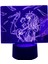 Anime Işık Roman Şekil USB 3D LED Işık M (Yurt Dışından) 1