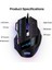 Bilgisayar Faresi Gamer Kablolu Oyun Faresi Rgb Arka Işık Sessiz 7200 Dpı Ergonomik Fare LED Aydınlatmalı 7 Düğmeler Pc Dizüstü Bilgisayar (Yurt Dışından) 3