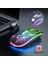 Şarj Edilebilir Rgb Kablosuz Fare USB 2.4 Ghz Bilgisayar Mause Gamer Fare LED Arkadan Aydınlatmalı Ergonomik Oyun Fareleri Pc Dizüstü Bilgisayar Için Sessiz (Yurt Dışından) 4
