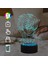 3D LED Gece Lambası Shoto Todoroki 16 Colo (Yurt Dışından) 3