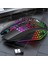 X801 Şarj Edilebilir USB 2.4g Kablosuz Rgb Işık Petek Oyun Faresi Masaüstü Pc Bilgisayarlar Dizüstü Dizüstü Fare Mause Gamer Sevimli (Yurt Dışından) 2