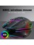 X801 Şarj Edilebilir USB 2.4g Kablosuz Rgb Işık Petek Oyun Faresi Masaüstü Pc Bilgisayarlar Dizüstü Dizüstü Fare Mause Gamer Sevimli (Yurt Dışından) 4