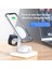 30W 3 In 1 Manyetik Kablosuz Şarj Standı iPhone 12 13 14 Pro Max Apple Watch 8 7 6 5 Hızlı Şarj Istasyonu (Yurt Dışından) 5