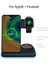 3'ü 1 Arada Kablosuz Şarj Standı 15W Hızlı Şarj Standı Istasyonu IPhone Samsung Huawei Apple Watch 5 4 3 2 Dropship (Yurt Dışından) 4