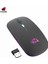 Ziyoulang Şarj Edilebilir Bluetooth Fare, 2.4g Çift Mod, Yedi Renk Solunum Işığı Sessiz Düğmesi, Pc, Ipad, Dizüstü Bilgisayar Için Uygun (Yurt Dışından) 3