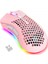 Kablosuz Hafif Oyun Faresi, Rgb Arkadan Aydınlatmalı Ultra Hafif Petek Fareler, 7 Düğme, Ayarlanabilir Dpı, USB Alıcı, 2.4g Kablosuz Şarj Edilebilir Ergonomik Optik Sensörlü Fare (Yurt Dışından) 1