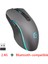 Şarj Edilebilir Bilgisayar Faresi Çift Modlu Bluetooth + 2.4 Ghz Kablosuz USB Fare 2400 Dpı Optik Oyun Faresi Oyun Fareleri Pc Dizüstü Için (Yurt Dışından) 1