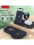 4 In 1 15W Hızlı Kablosuz Şarj Standı Katlanabilir Şarj Istasyonu Apple Watch Samsung Huawei iPhone 14 13 12 Pro Max (Yurt Dışından) 1