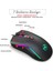 Üst Düzey Optik Profesyonel Oyun Faresi, Rgb Çerçeveli Oyun Faresi Ergonomik Tasarım, Rahat Dokunuş, Rgb Makro Çözünürlüklü Programlanabilir (Yurt Dışından) 3