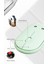 Macbook Pro Için Bluetooth Fare Şarj Edilebilir Kablosuz Fare Dizüstü Bilgisayar Için Bluetooth Kablosuz Fare (Yeşil) (Yurt Dışından) 2