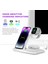 20W Katlanabilir Kablosuz Şarj Cihazı iPhone 14 13 12 11 Xs Xr x 8 Apple Watch 8 Pro 3 In 1 Hızlı Şarj Standı Dock Istasyonu (Yurt Dışından) 4