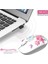 M101 Ergonomi Kablosuz Fare 2.4g Sevimli Optik Karikatür Bilgisayar Sessiz Fareler Dizüstü Bilgisayar Için USB Alıcı ile Çocuk Kız Hediye Macbook (Yurt Dışından) 4