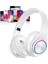 Bluetooth Kulak Üstü Kulaklıklar, Renkli LED Işıklar Dahili Mikrofonlu Kulaklıklar, Hafif, Sınıf/ev Ofis/pc/mobil Için Kablolu ve Kablosuz Katlanabilir Hifi Stereo Kulaklıklar (Yurt Dışından) 1