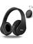 Bluetooth Kulaklık Kulak Üstü, Katlanabilir Kablosuz ve Kablolu Stereo Kulaklık Mikro Sd/tf, Cep Telefonu, Pc Için Fm, Yumuşak Kulaklıklar ve Uzun Süreli Kullanım Için Hafif (Siyah) (Yurt Dışından) 1