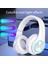 B39 Kulak Üstü Bluetooth Kulaklık Stereo Subwoofer Kulaklık Mikrofonlu Gürültü Engelleme Arkadaşa Hediye (Mavi) 2